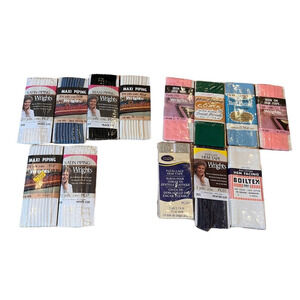 Vintage Sewing lot of Hem Tape/ Facing (7) & Piping (6) lots of colors and types